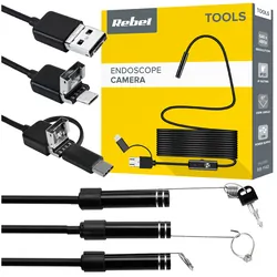 Kamera inspekcyjna Rebel USB   akcesoria