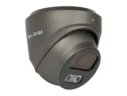 Kamera IP BLOW 8MP BL-I8HL28TBM/PoE 2,8 mm grafit kopułowa HybridLight