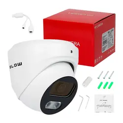 Kamera IP 8MP 4K PoE HybridLight Sony Starvis Mikrofon IP67 2.8mm kopułowa