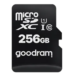 Karta pamięci micro SD GOODRAM 256GB UHS-I + adapter SD