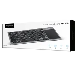Klawiatura bezprzewodowa touchpad Kruger