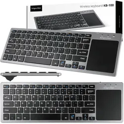 Klawiatura bezprzewodowa touchpad Kruger