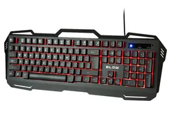 Klawiatura gamingowa podświetlana BLOW STEEL + mysz dla graczy