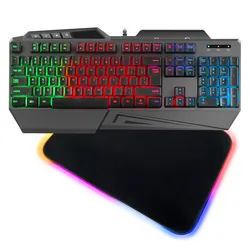 Klawiatura gamingowa podświetlana FURY SKYRAIDER   mata RGB