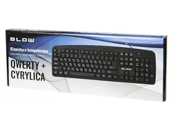 Klawiatura komputerowa BLOW KP-104 QWERTY   CYRYLICA