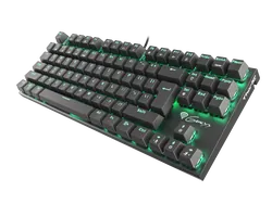 Klawiatura mechaniczna Genesis THOR 300 TKL gamingowa dla graczy zielone podświetlenie