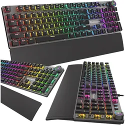 Klawiatura mechaniczna Genesis THOR 400 RGB podświetlana gamingowa dla graczy
