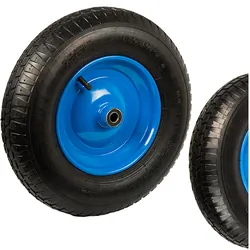 Koło 39cm do taczki wózka 390x92 4,80/4 niebieskie