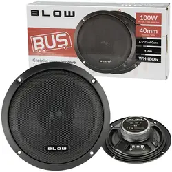 Komplet głośników samochodowych bus BLOW WH-1606 6.5 cala 100W