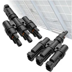 Konektor solarny Qoltec 1000V 30A złącze MC4 Typ T