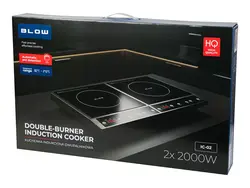 Kuchenka indukcyjna płyta nastawna dwupalnikowa 2000W   2000W BLOW