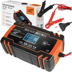 Ładowarka automatyczna prostownik mikroprocesorowy do akumulatorów LTC 12V 8A - 24V 4A
