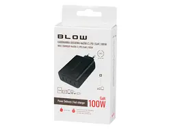 Ładowarka sieciowa GAN USB-Cx4 PD 100W - czarna