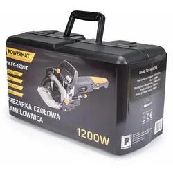 Lamelownica frezarka do drewna Powermat PM-FC-1200T   walizka