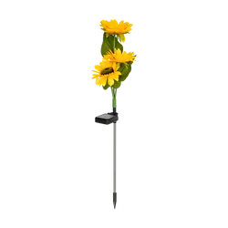 Lampa ogrodowa ozdobne ogrodowe lampki solarne Rebel słonecznik