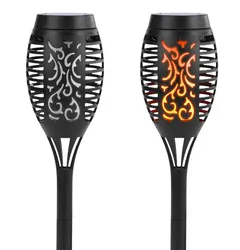 Lampa ogrodowa solarna pochodnia LED LTC zestaw 4 szt