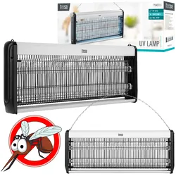 Lampa owadobójcza UV 2x10W TEESA rażąca na muchy ćmy komary