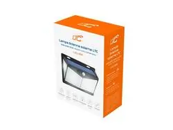Lampa ścienna solarna LED LTC 40W z czujnikiem ruchu i zmierzchu