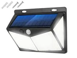 Lampa ścienna solarna LED LTC 40W z czujnikiem ruchu i zmierzchu