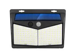 Lampa ścienna solarna LED LTC 40W z czujnikiem ruchu i zmierzchu