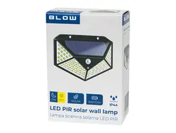 Lampa ścienna solarna regulowana LED BLOW z czujnikiem ruchu i zmierzchu