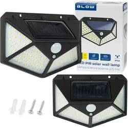 Lampa ścienna solarna regulowana LED BLOW z czujnikiem ruchu i zmierzchu
