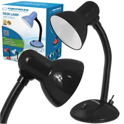 Lampka biurkowa E27 Esperanza ARCTURUS - czarna