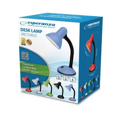 Lampka biurkowa E27 Esperanza ARCTURUS - zielona