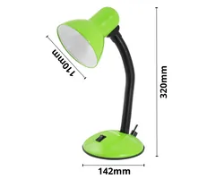 Lampka biurkowa E27 Esperanza ARCTURUS - zielona
