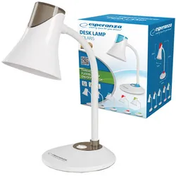 Lampka biurkowa E27 Esperanza POLARIS - czarna