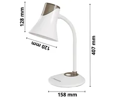 Lampka biurkowa E27 Esperanza POLARIS - czarna