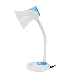 Lampka biurkowa E27 Esperanza POLARIS - niebieska