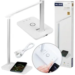 Lampka biurkowa LED BLOW LB-06 z ładowarką indukcyjną QC