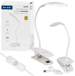 Lampka biurkowa LED BLOW LB-11 z klipsem