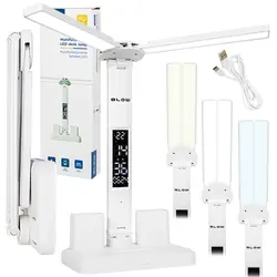 Lampka biurkowa LED BLOW LB-24 z zegarkiem