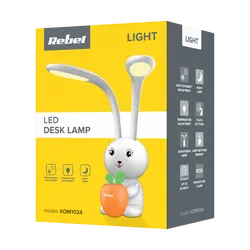 Lampka biurkowa LED dla dzieci Rebel królik