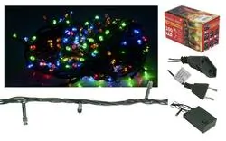 Lampki ozdobne choinkowe wielokolorowe LED 100szt 5,5m