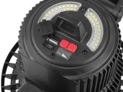Latarka ręczna szperacz LTC 168xLED 1600lm + 30xSMD 300lm + stroboskop akumulator 7500mAh