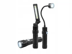 Latarka wielofunkcyjna 3w1 LTC LED   etui   akumulator - PROMOCJA