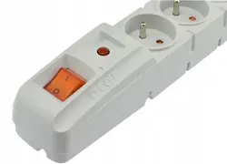 Listwa zasilająca ACAR S8 1.5m 8X 230V PL szara