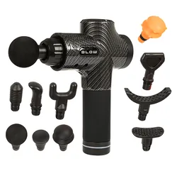 Masażer pistolet do masażu mięśni BLOW Wave 4000   10 głowic