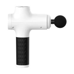 Masażer pistolet do masażu mięśni TEESA RELAX GUN MG60, 8 nakładek - biały