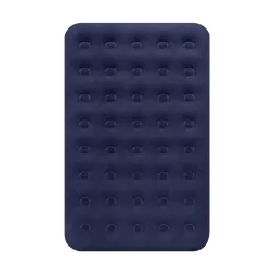 Materac dmuchany dwuosobowy do spania 186 x 130cm Rebel   pompka