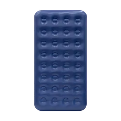 Materac dmuchany dwuosobowy do spania 186 x 96 cm Rebel   pompka