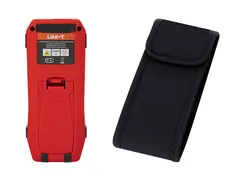 Miernik dalmierz laserowy LM100  100 metrów zasilany baterią + baterie + etui