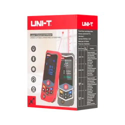 Miernik dalmierz laserowy Uni-T LM50D 50 metrów zasilany baterią + baterie + etui
