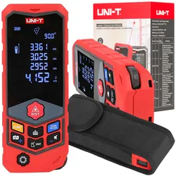 Miernik dalmierz laserowy Uni-T LM50D 50 metrów zasilany baterią   baterie   etui