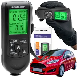Miernik grubości lakieru z wyświetlaczem LCD Qoltec 0 ~ 2000um