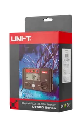 Miernik rezystancji Uni-T UT582+ przewody pomiarowe
