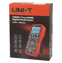 Miernik uniwersalny multimetr Uni-T UT61B+ USB etui